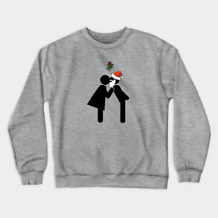 I saw Mommy Kissing Santa Claus Crewneck Sweatshirt